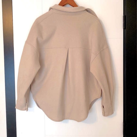 Drop Shoulder Pocketed Jacket - US S - Picture 6 of 6